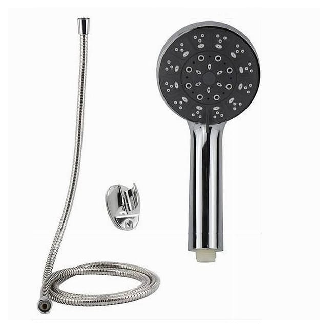 Trade Shop Traesio - Trade Shop - badezimmer-set duschkopf duschkopf mit 1,8 meter kabelhalterung 69065 -