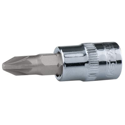 1/4' CHROMEplus Bit-Stecknuss, PZ1