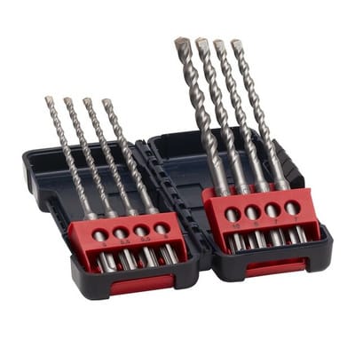 Hammerbohrer-Set B8 in Tough Box, 5–10 mm