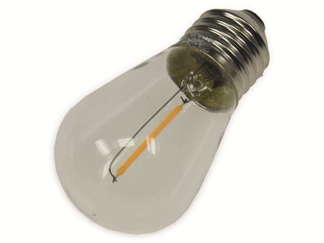 Chilitec - Ersatz-Lampe E27 12V/0,8W für Biergarten-Lichterkette ct-bgl 15