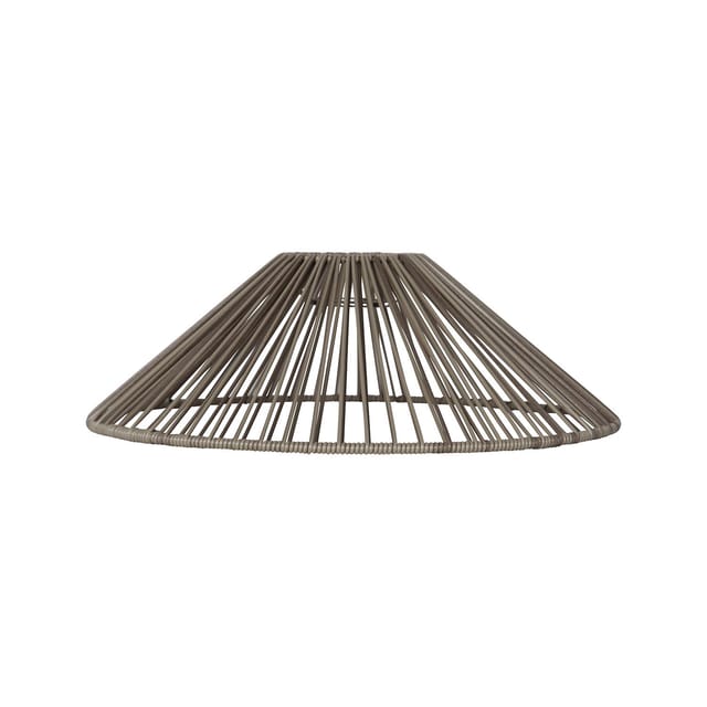 Star Trading - Lampenschirm Vide, Rattan, Beige, E27, Außenbereich, ⌀ 38 cm