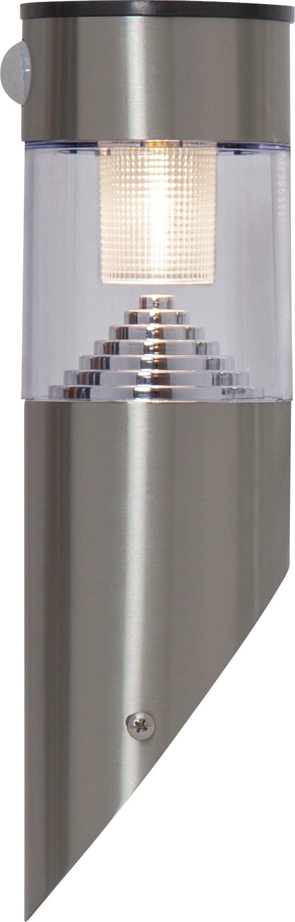 LED-Solar-Wandleuchte 'Marbella', Edelstahl, Bewegungsmelder