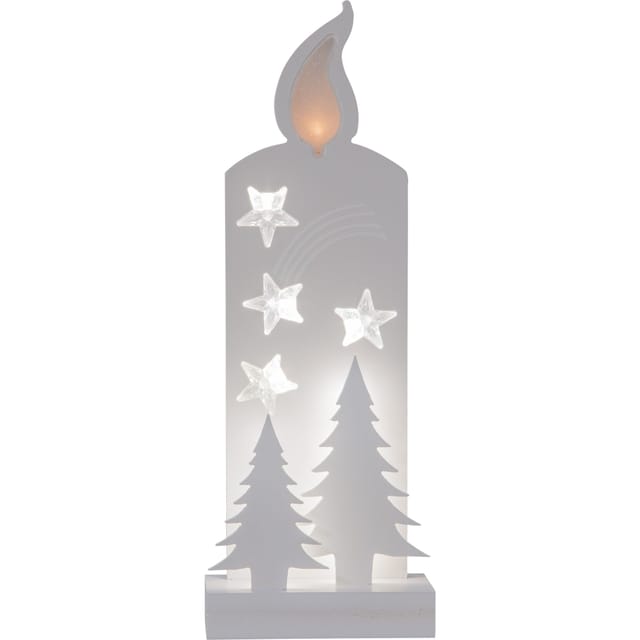 LED Weihnachtsdeko Grandy, Holz Weihnachtsmotive, 36 cm