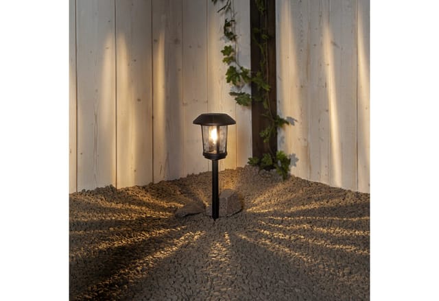 Star LED-Solar-Wegeleuchte 'Florian', Alu, schwarz,
