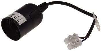 Baufassung E27, 15cm Kabel, Zugentlastung - Chilitec