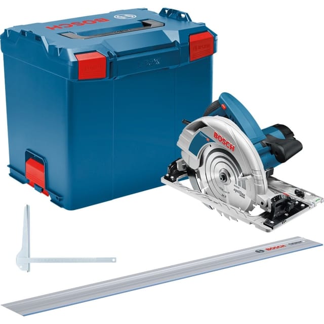 Bosch Handkreissäge gks 85 g + fsn 1400, incl. Kreissägeblatt, Zubehör, l-boxx