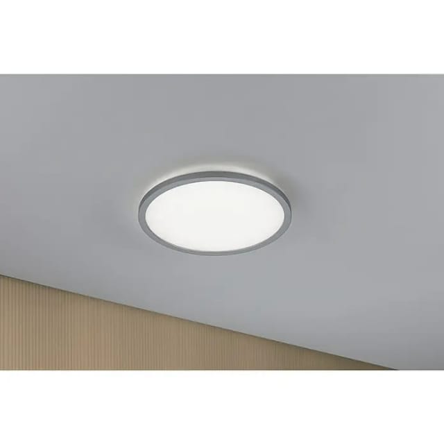Paulmann LED Panel Atria Shine chrom-matt Ø 29,3 cm neutralweiß LED Panel