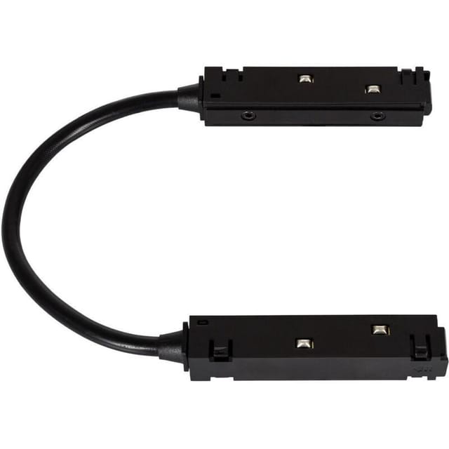 Efectoled - Verbindungsschlauch für Ecken für Magnetschiene 20mm Schwarz