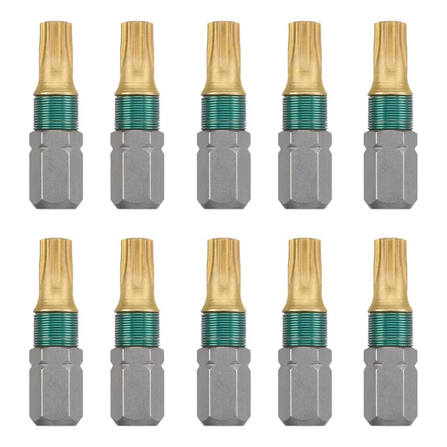 KWB - Titan Bits '10er Torx t 20 Bit-Set 25 mm, Schraubendreher Bits (magnetisch, universell)