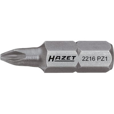 Bit 2216-PZ1 ∙ 1/4 Zoll (6,3 mm) Sechskant massiv ∙ Pozidriv Profil pz ∙ sw PZ1