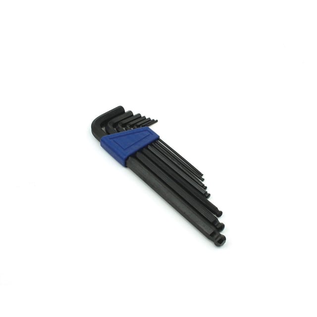 Brüder Mannesmann - Winkelschraubendreher-Set 10 mm, 8 mm, 6 mm, 5 mm, 4 mm, 3 mm, 2.5 mm 7teilig