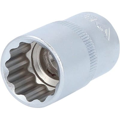 Brilliant Tools - 1/2' Zwölfkant-Stecknuss, 17 mm