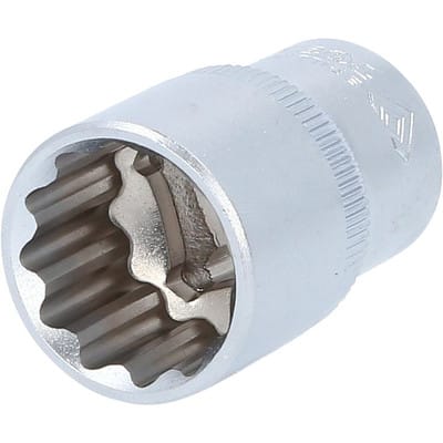 Brilliant Tools - 1/2' Zwölfkant-Stecknuss, 19 mm