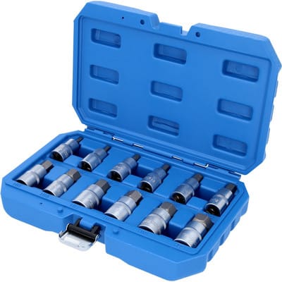 Brilliant Tools - 1/2" Innensechskant Bit-Stecknuss-Satz 12tlg. 5 - 22 mm - BT022012