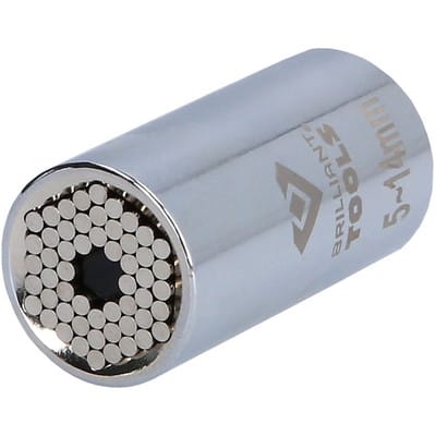 Brilliant Tools - 1/4' Universal-Stecknuss, 5 - 14 mm