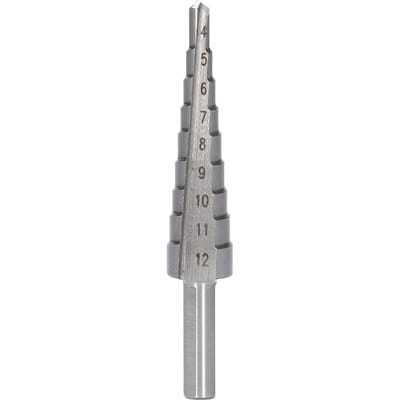 Brilliant Tools - Stufenbohrer, ø 4 - 12 mm