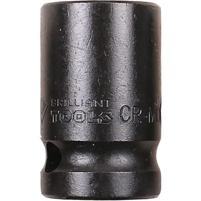 Brilliant Tools - 1/2' Kraft-Stecknuss Sechskant 23 mm, kurz