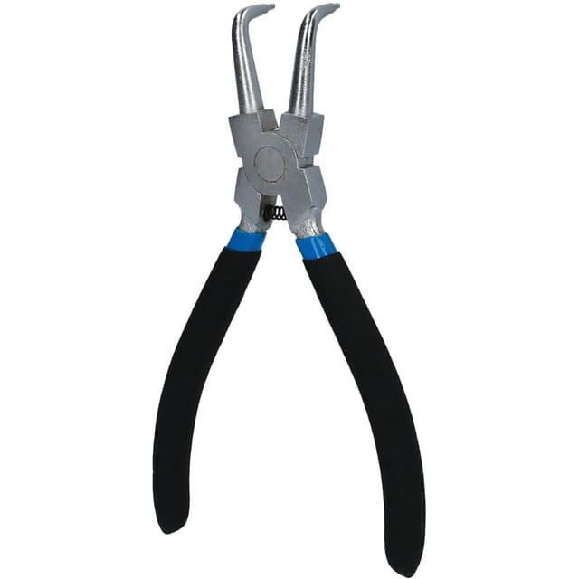 Brilliant Tools - Seegeringzange für Innensicherungsringe, abgewinkelt, 175 mm