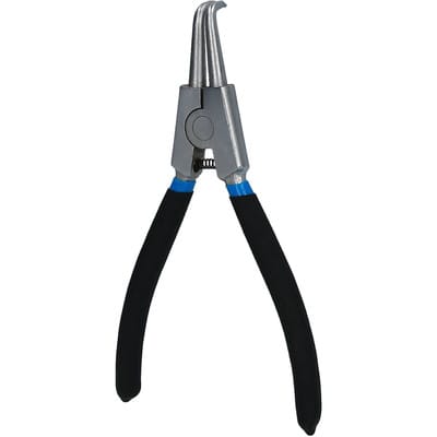 Brilliant Tools - Seegeringzange für Außensicherungsringe, abgewinkelt, 175 mm