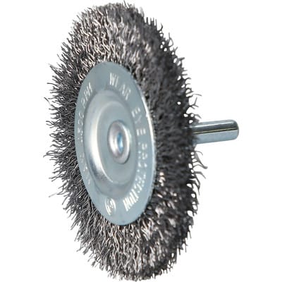 Brilliant Tools - BT103107 Scheibenbürste, ø 75 mm mit 6 mm Aufnahme