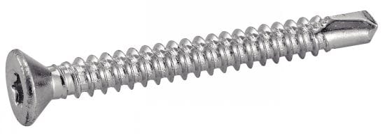 Selbstbohrende Senkkopf-Schrauben mit sechs Lappen - Zinkstahl 5,5x32 mm - 250 Stück in der Packung
