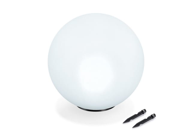 Solarkugel für außen ⌀=40cm 7 Farben 6500K akku wetterfest 102611 - Esotec