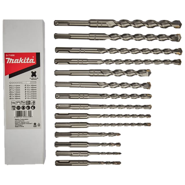 Makita SDS-Plus Bohrer Set 14 Teile