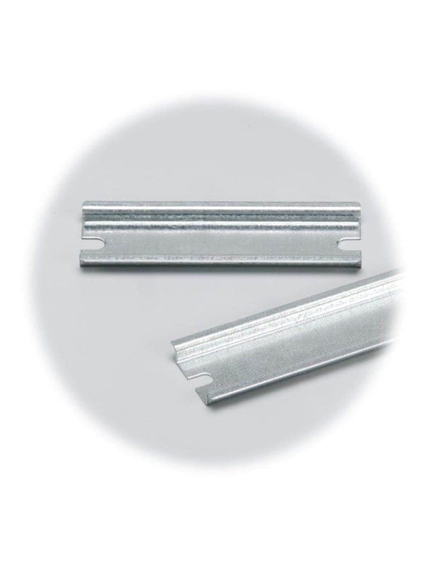 Miv 20 Hutschiene ungelocht Stahlblech 225 mm 1 St. - Fibox