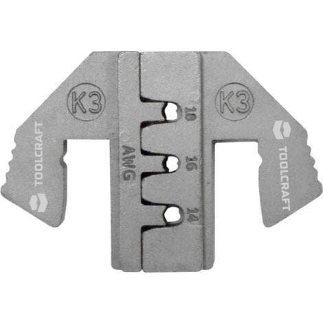 PLE-0K3 Crimp-Einsätze Geeignet für Stecker: deutsch Quetschbereich awg: 14 bis 18 awg Pas - Toolcraft