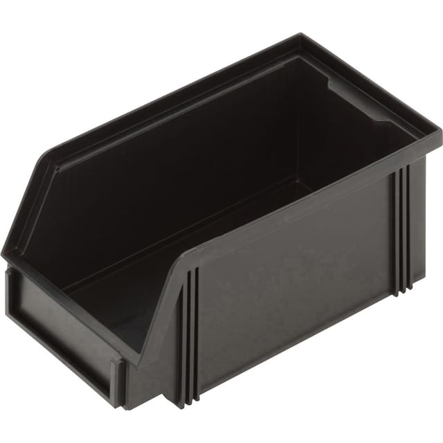 1394005197 esd Sichtlagerkasten CB5MC (b x h x t) 100 x 75 x 175 mm Schwarz 1 St. - Alutec