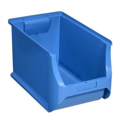 Sichtlagerkasten Größe 4H blau 355 x 205 x 200 mm - Allit