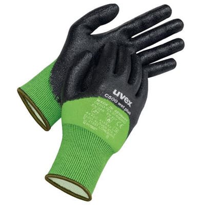C500 wet plus 6049608 Schnittschutzhandschuh Größe (Handschuhe): 8 en 388 1 Paar - Uvex