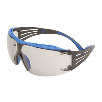 3M - SecureFit SF407XSGAF-BLU Schutzbrille mit Antibeschlag-Schutz Blau, Grau