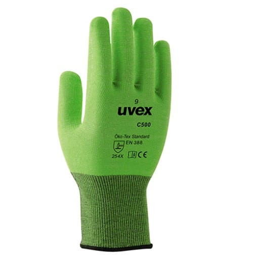 Uvex - C500 6049707 Schnittschutzhandschuh Größe (Handschuhe): 7 en 388 1 Paar