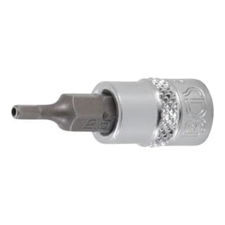 Bgs Technic - Bit-Einsatz Antrieb Innenvierkant 6,3 mm (1/4') Innensechskant mit Bohrung 2,5 mm