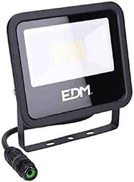 EDM - LED-Strahler 30w 2370lm 4000k Tageslicht schwarz Serie