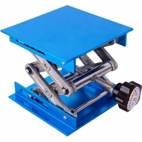 Linghhang – 4' X 4' Aluminium-hebetisch – Maximale Traglast 10 Kg – Hubbereich 5-14,5 Cm – Rutschfeste Füße Für Stabilität