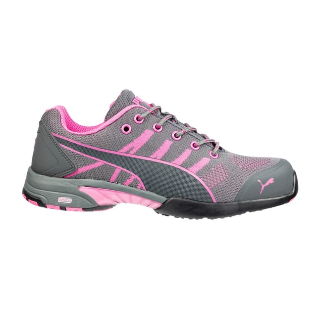 PUMA Celerity Knit Pink 642910-39 Sicherheitsschuh S1 Schuhgröße (EU): 39 Grau, Pink 1 St.