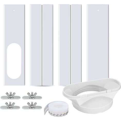 Fensterdichtungsset Für Klimaanlagen – Set Mit 4 Dichtungen Für Mobile Klimaanlagen – Verstärkte Pvc-platte