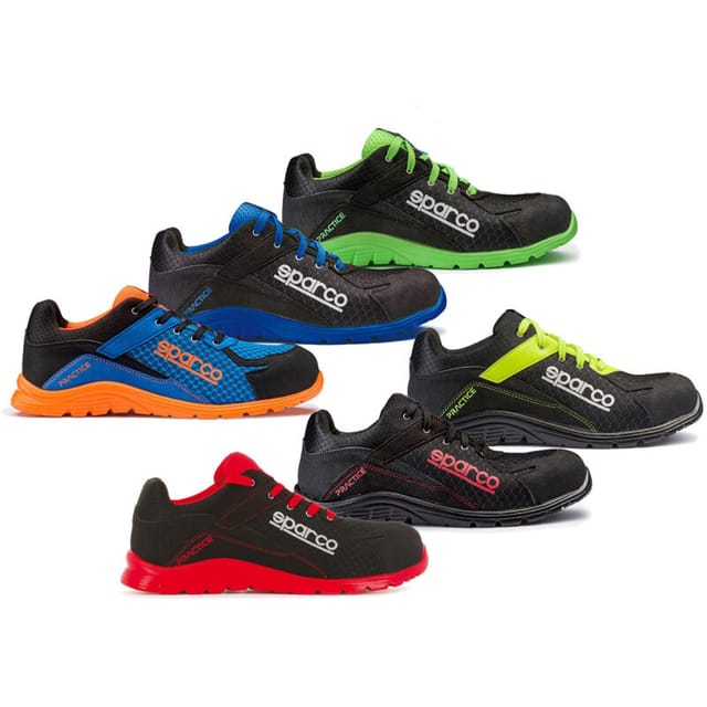Sicherheitsschuh S24 Sparco Pratice - Schwarz Rot - Größe 46 - 07517
