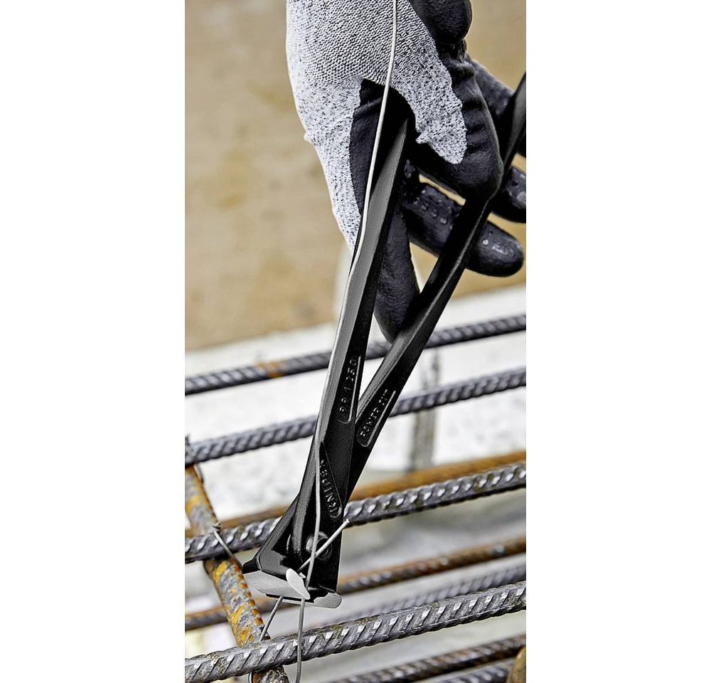 99 10 300 ean Kraft-Monierzange hochübersetzt schwarz atram. 300 mm - Knipex Bild 4