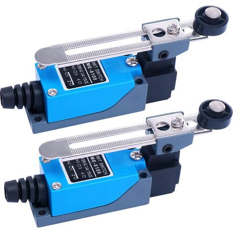 Stück Me-8108 Momentan-endschalter, Einstellbarer Drehhebelschalter Nc-no Für Maschinen Und Andere Elektronische Geräte Me-8108