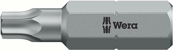 Bit zähhart 1/4 din 3126 C6,3 IP30x25mm Wera