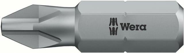 Bit zähhart 1/4 din 3126 C6,3 PH0x25mm Wera
