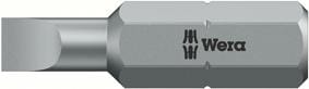 Bit zähhart 1/4 din 3126 C6,3 Schlitz 3x0,5x25mm Wera