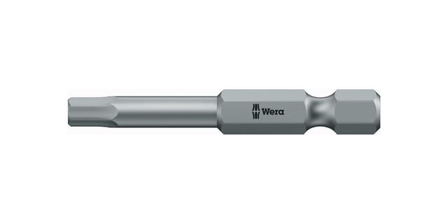 Bit zähhart 1/4 din 3126 E6,3 Innensechskant 2x50mm Wera