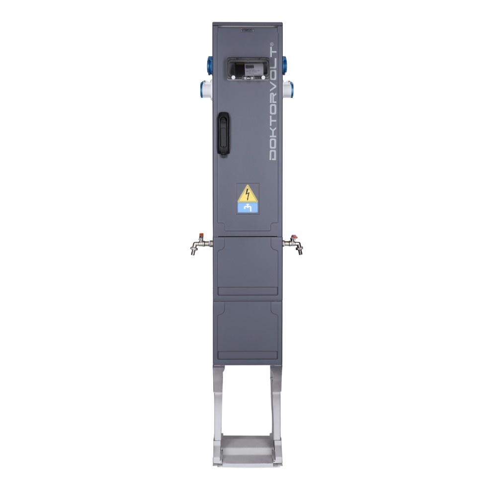 Campingverteiler 2x16a 230v Campingsäule Mit Wasseranschluss 4x230v/3p Dv-6627-df Cv-camp