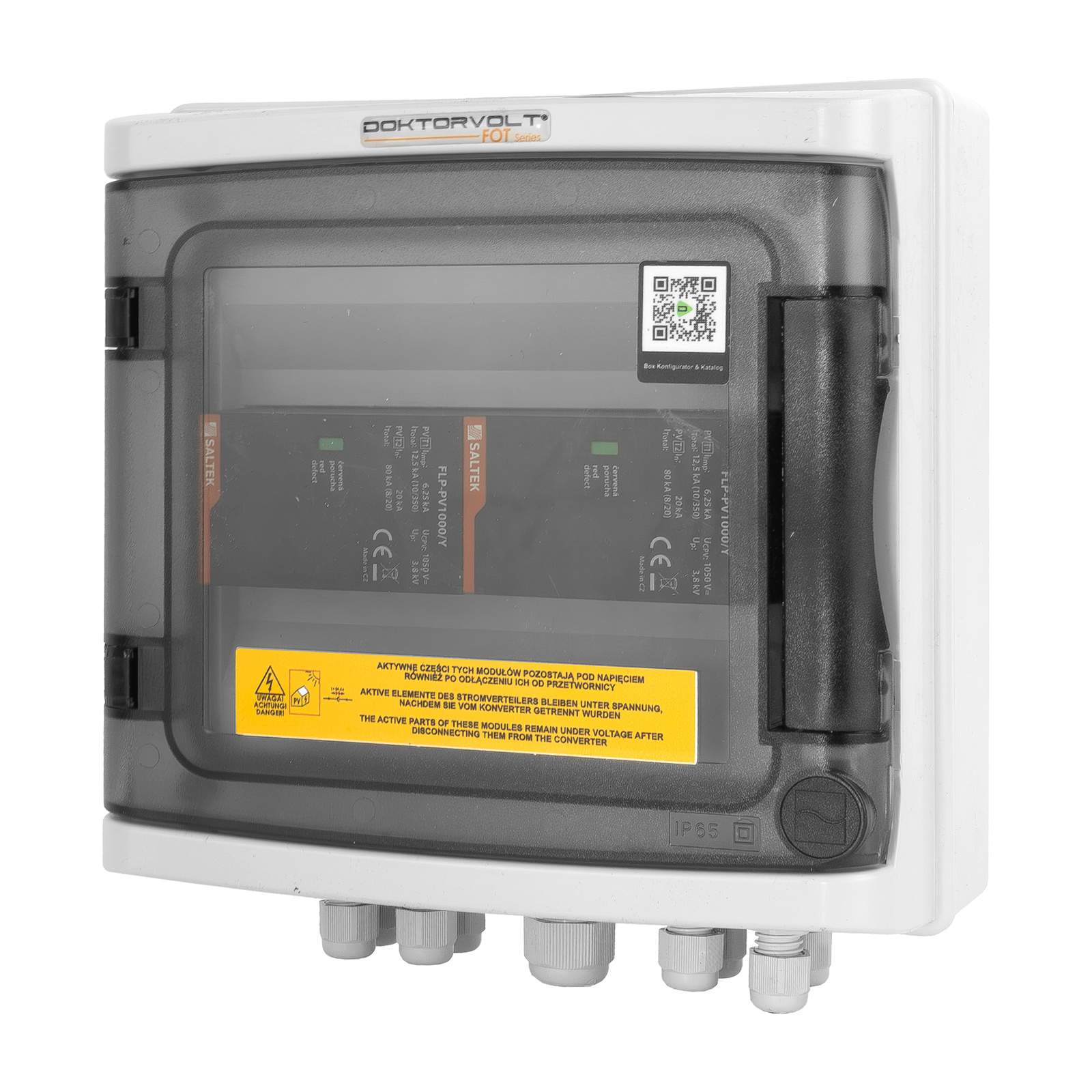 Solar Anschlusskasten Pv Dc 1000v T1 T2 Überspannungschutz Flp-pv1000/y Saltek 2-string Ip65 Stromverteiler Photovoltaik Aufputz Doktorvolt Dv-6432-fot