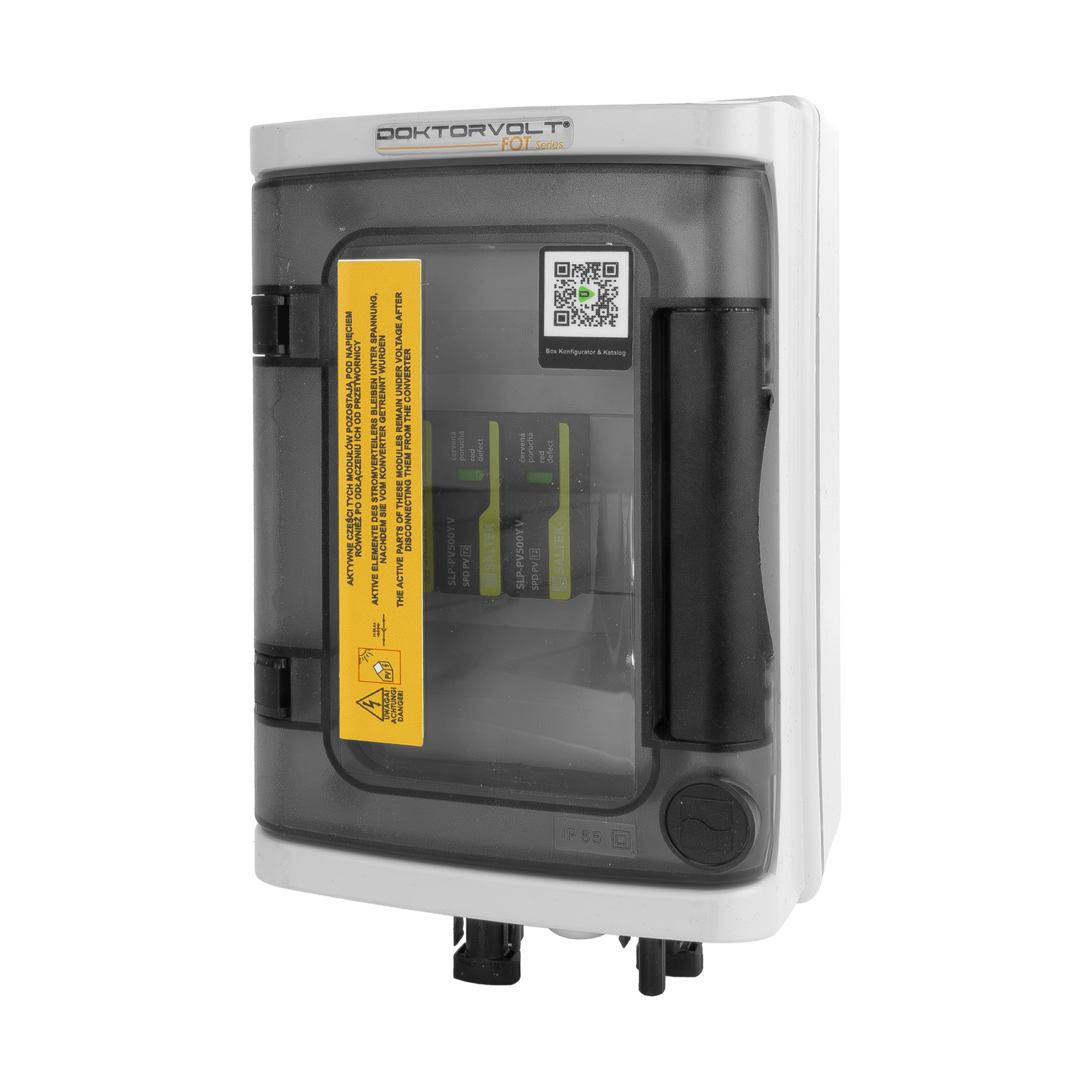 Solar Anschlusskasten Pv Dc 1000v T2 Überspannungschutz Slp-pv1000 V/y Saltek 1-string Ip65 Stromverteiler Photovoltaik Aufputz Doktorvolt Dv-6401-fot
