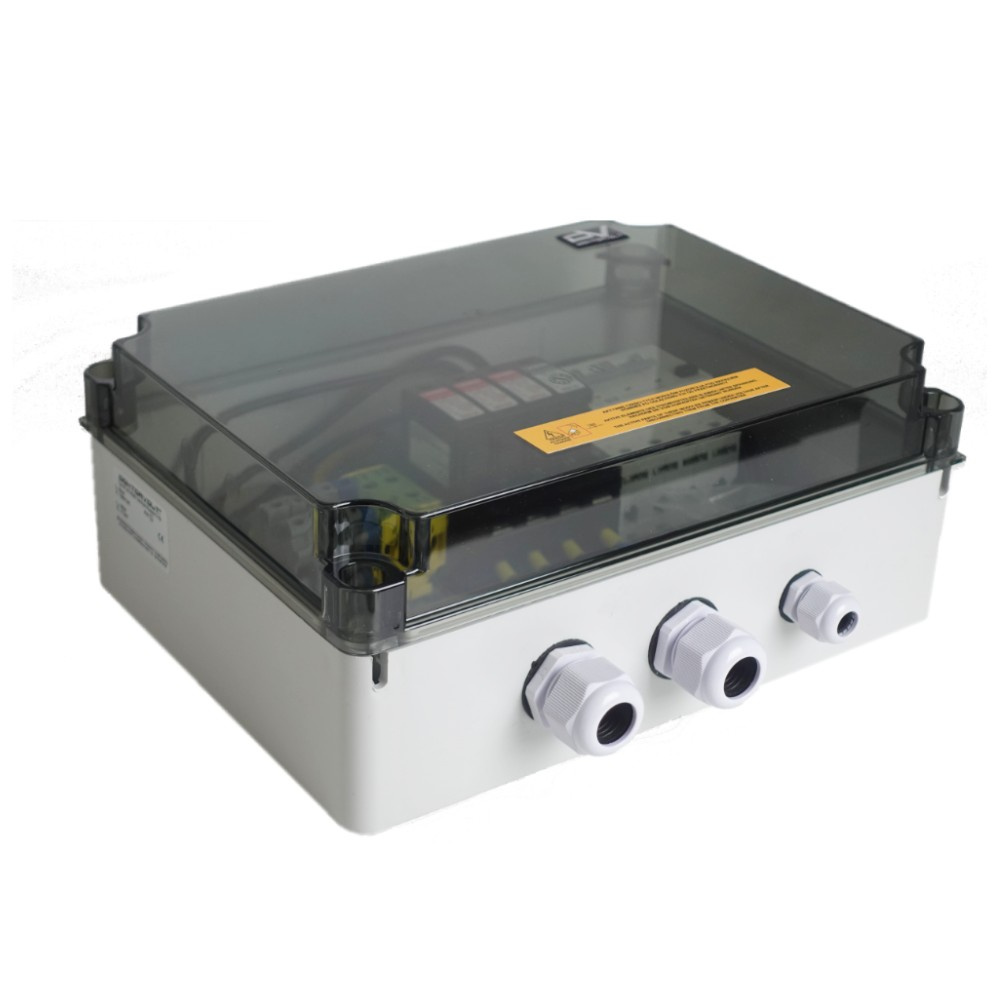 Solar Anschlusskasten Pv Ac Rcbo B16a 300ma 3f T1 T2 Phoenix Doktorvolt 0249
